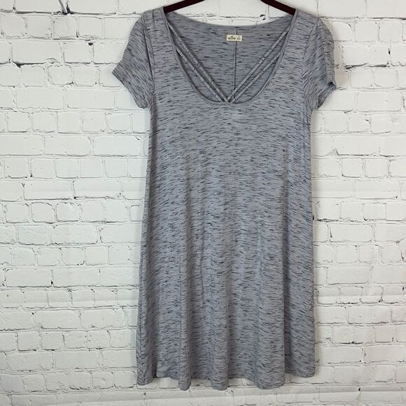 Hollister Gray Swing Dress - Picture 1 of 4